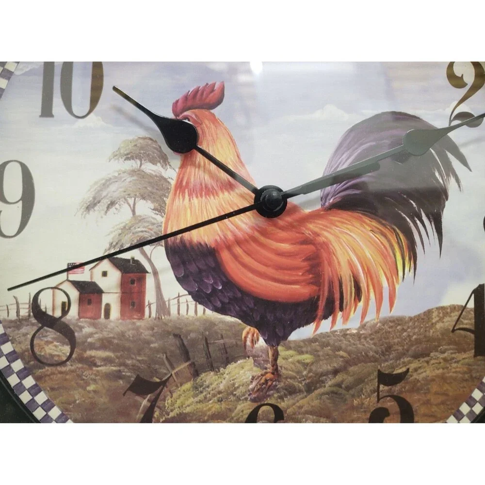 Plastic Kitchen Wall Clock, 12